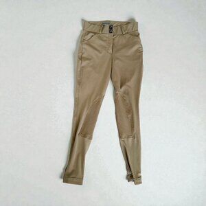 RIDING SPORT Girls Tan Horse Riding Pants Size 12